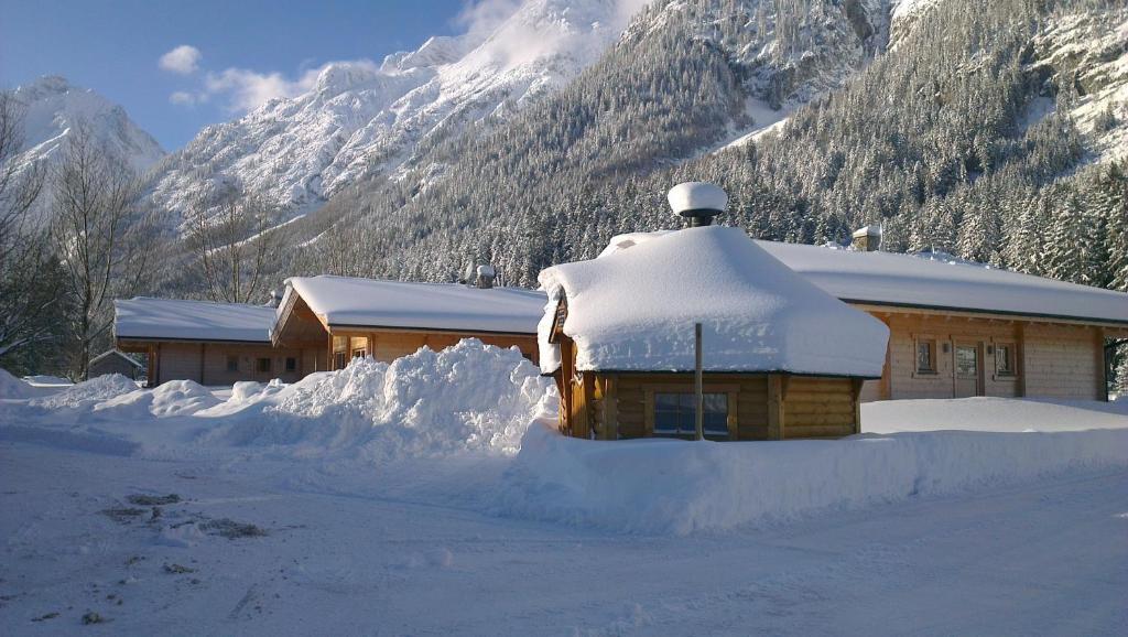 Gasthaus-Pension Reiterklause Leutasch Buitenkant foto