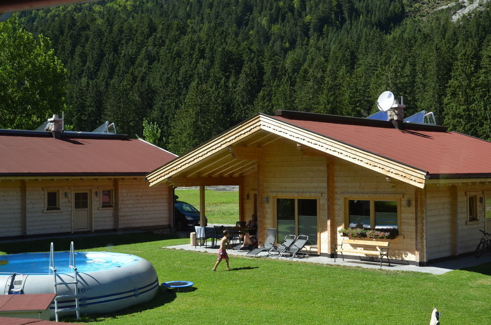 Gasthaus-Pension Reiterklause Leutasch Buitenkant foto
